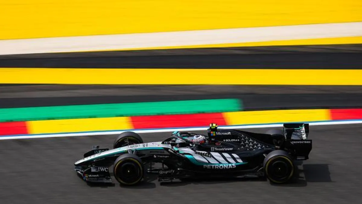 Antonelli domina en Spa y se adjudica la pole del GP de Bélgica
