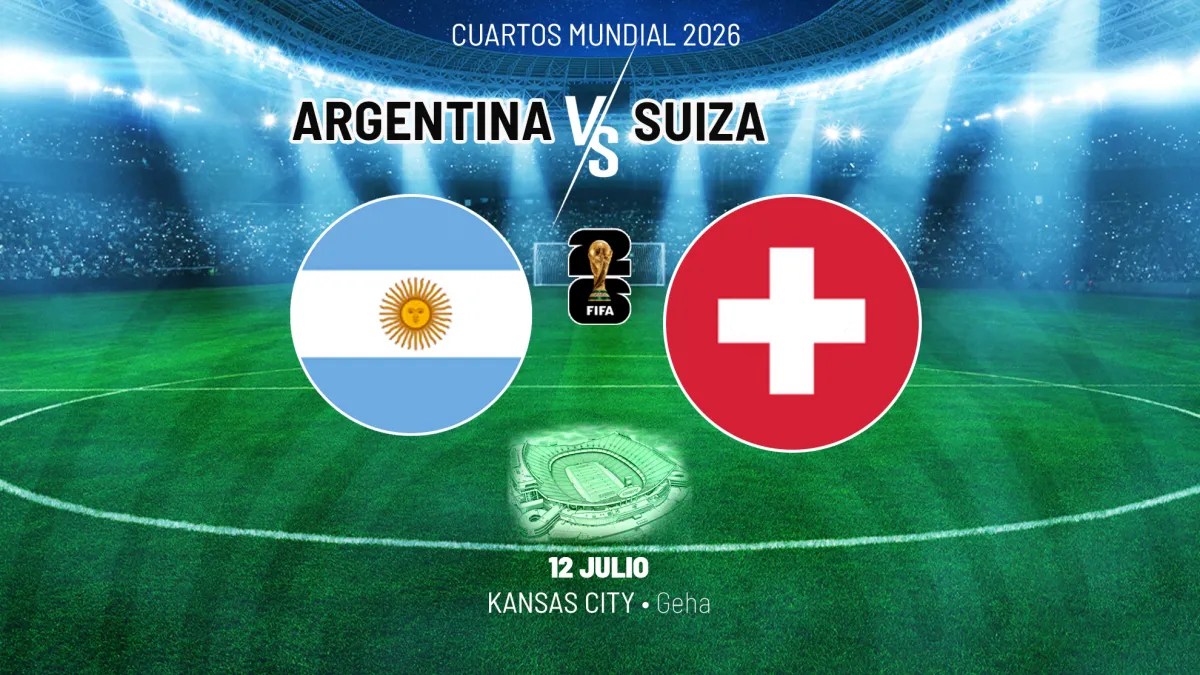 Argentina mantiene su alineación titular ante Suiza