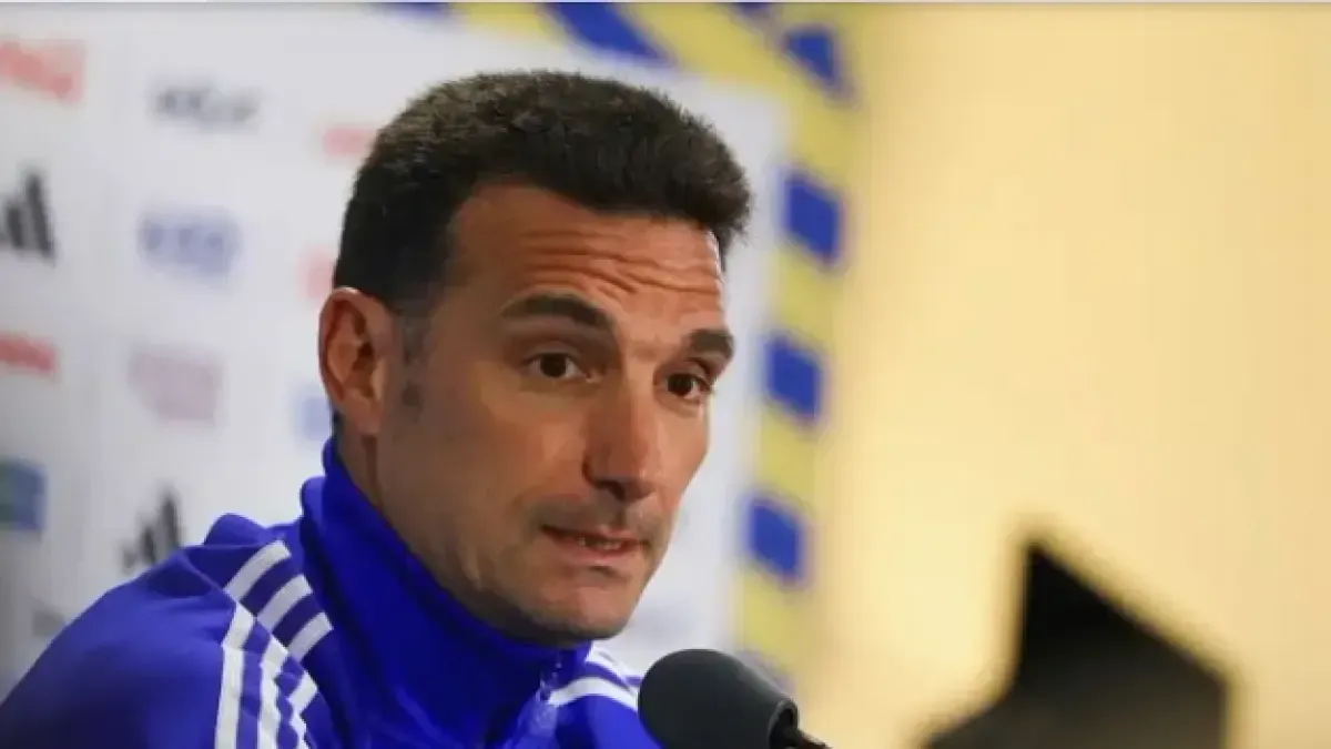 Scaloni: "Messi seguirá siendo el mejor mientras él lo decida"