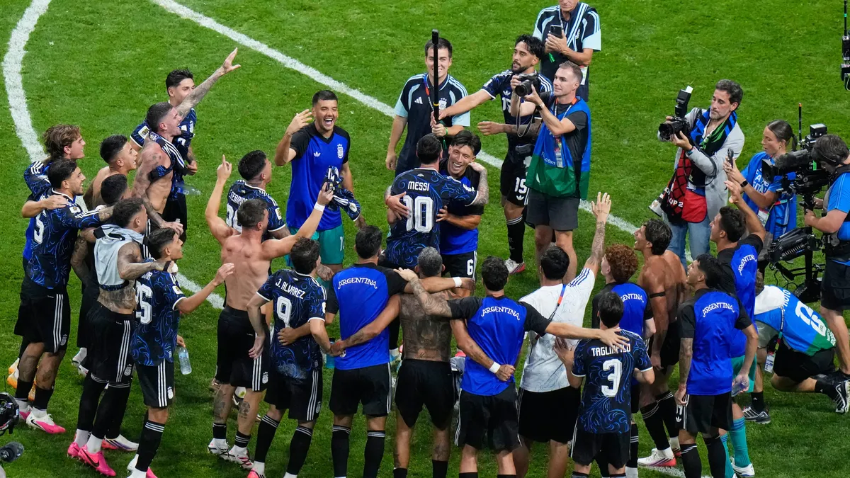 Argentina, una final sudada como en 1990