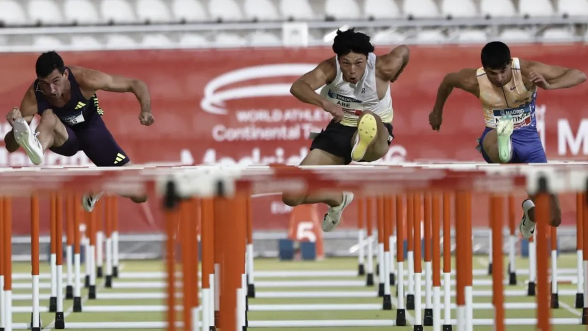 Llopis se exhibe camino al Europeo con victoria ajustada en 110m vallas