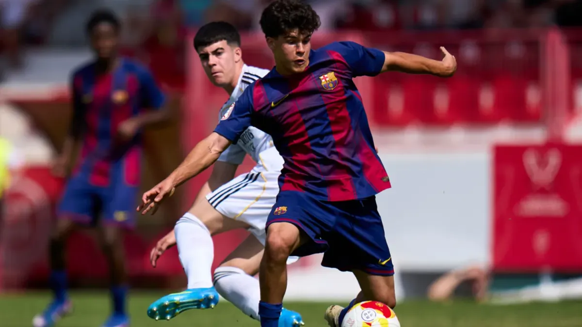 Quim Junyent se despide del fútbol formativo del Barça con emotivo mensaje