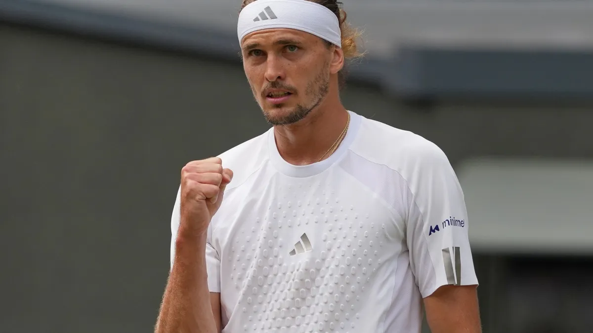 Zverev alcanza su primera final de Grand Slam en Wimbledon y supera a Alcaraz