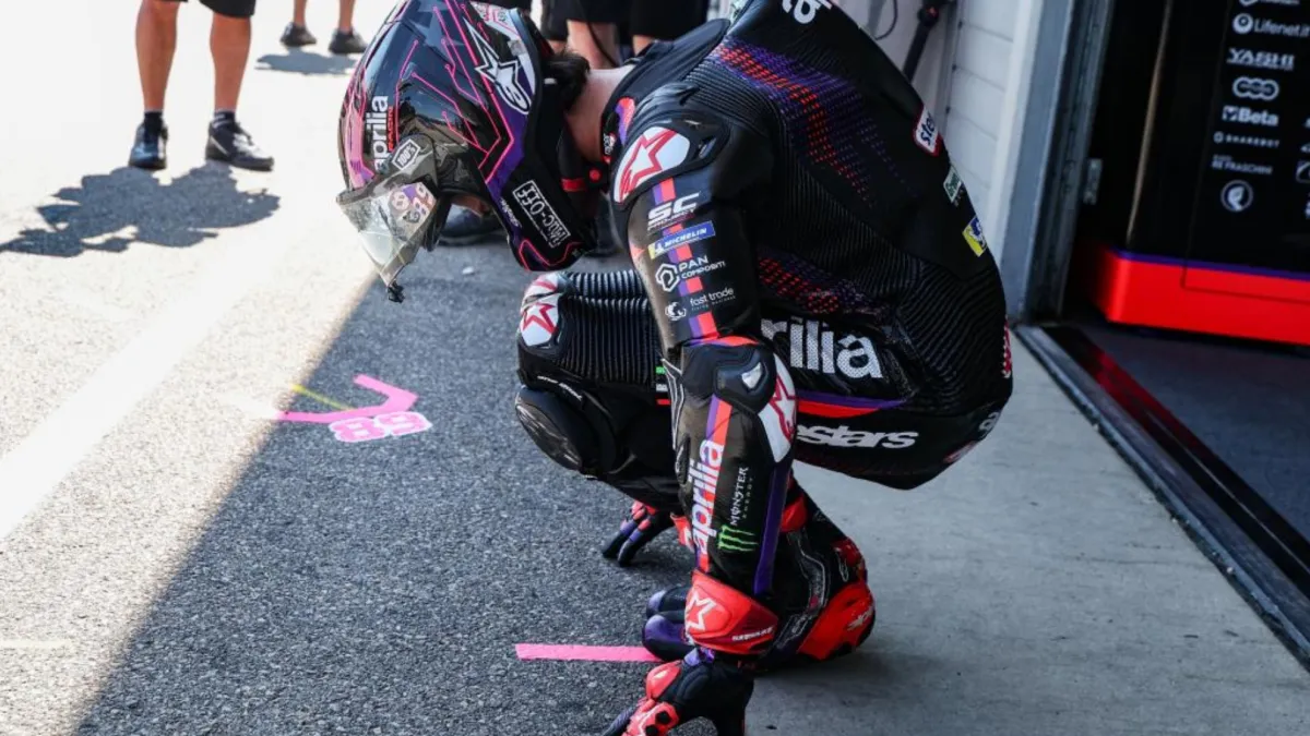 Jorge Martín reconoce dificultades en Sachsenring y anticipa un fin de semana complicado