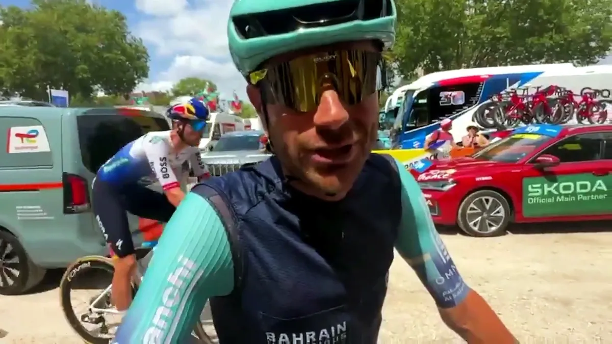 Caruso se despide del Tour con ambición y abre la puerta a Roglic en Bahrain