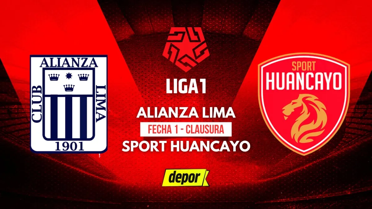 Alianza Lima vs. Sport Huancayo: Transmisión EN VIVO del inicio del Torneo Clausura 2026