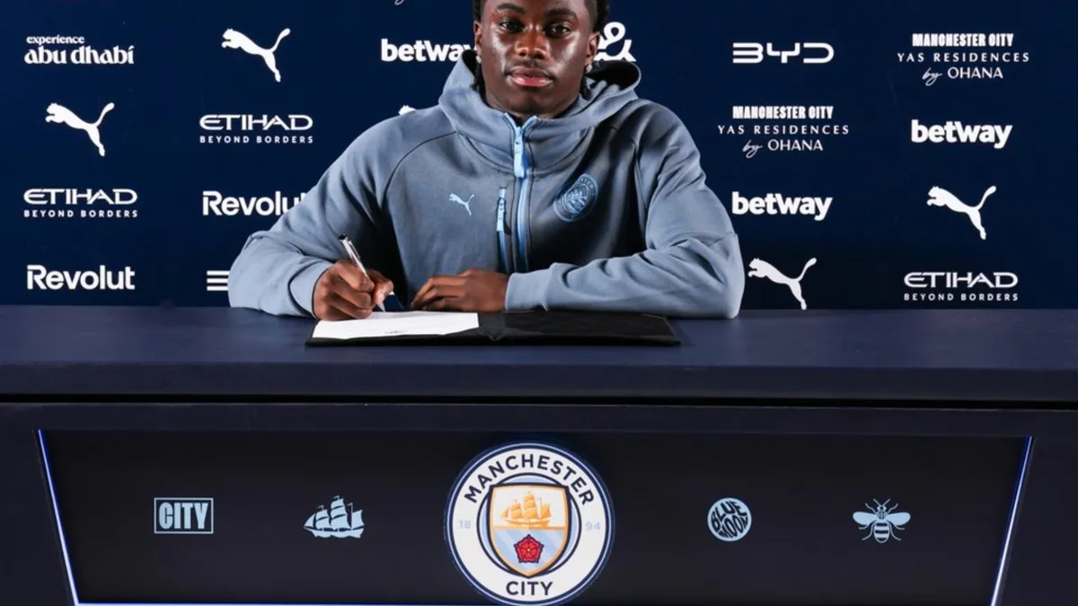 El Manchester City se refuerza con Jeremy Monga, joven promesa de 17 años