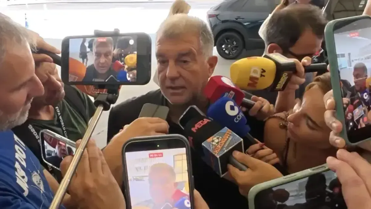 Laporta: Adeyemi llega y Raphinha se queda en el Barça