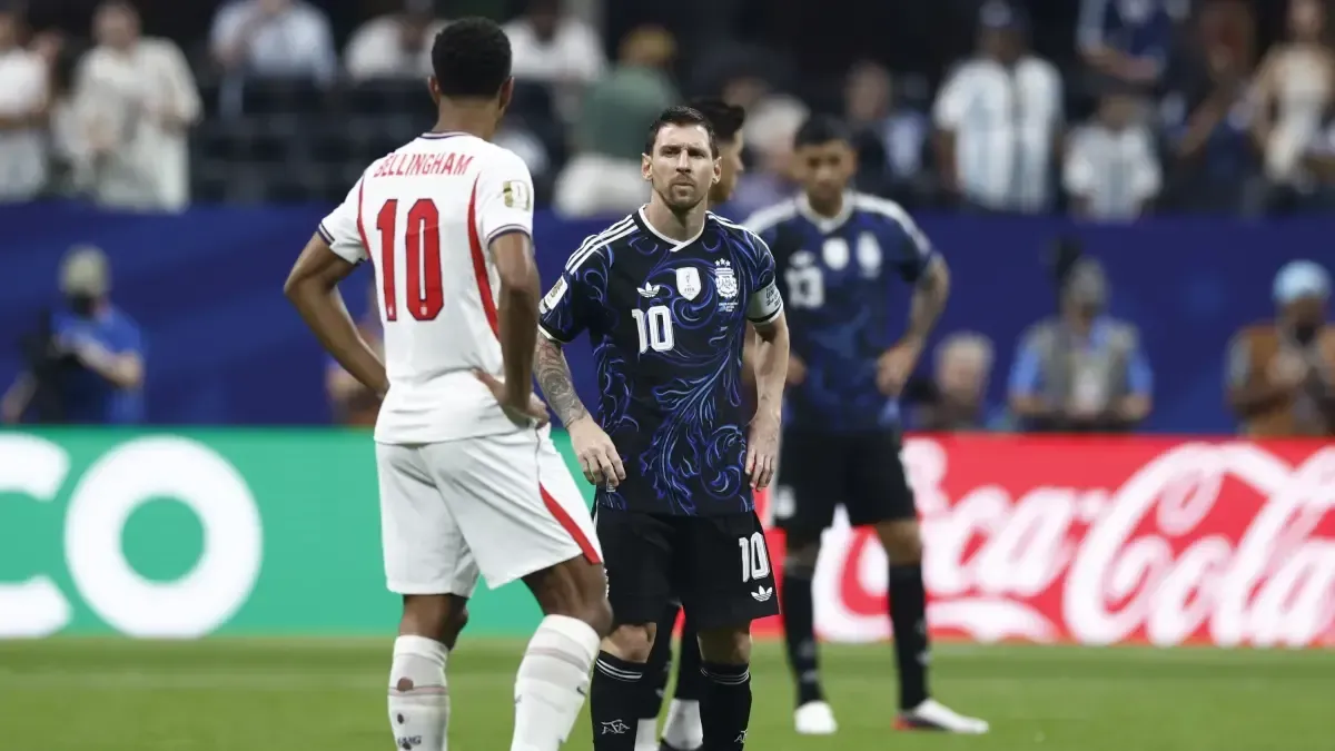 Bellingham aclara el cruce con Messi en el Mundial