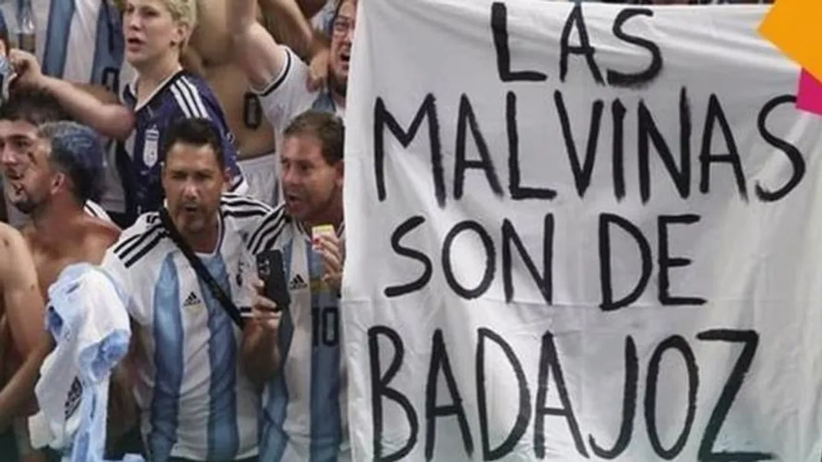 La broma pacense tras Inglaterra - Argentina: "¡Las Malvinas son de Badajoz!"