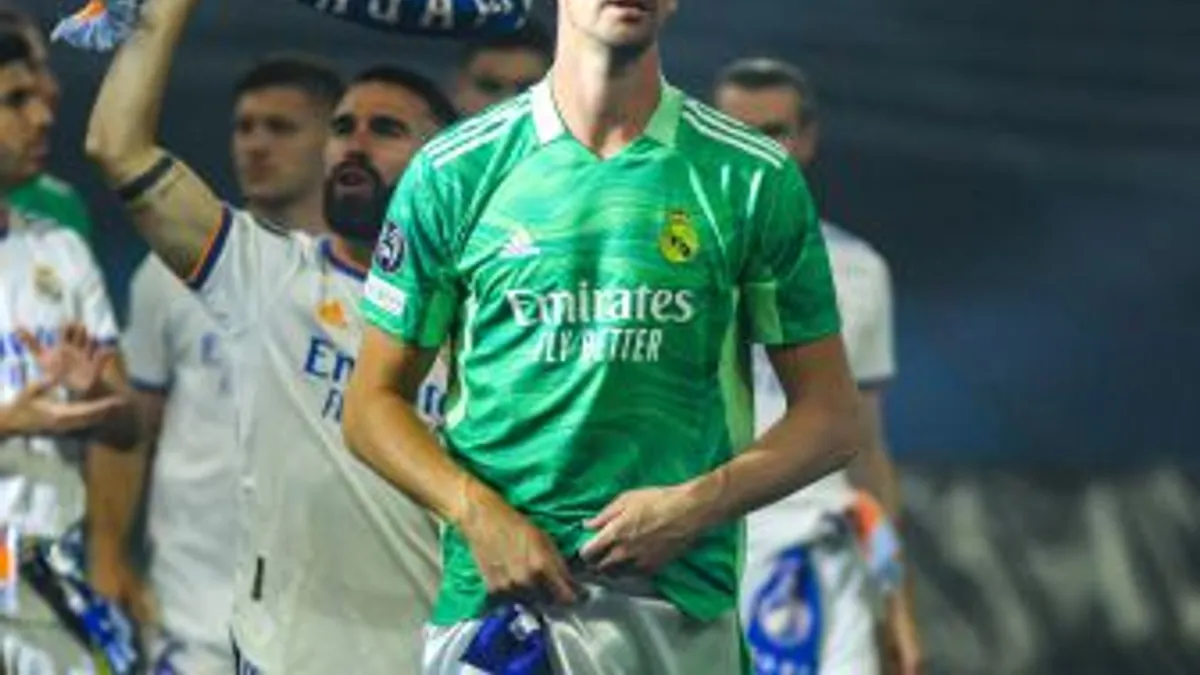 Courtois responde en redes tras críticas por su juego con los pies y salidas