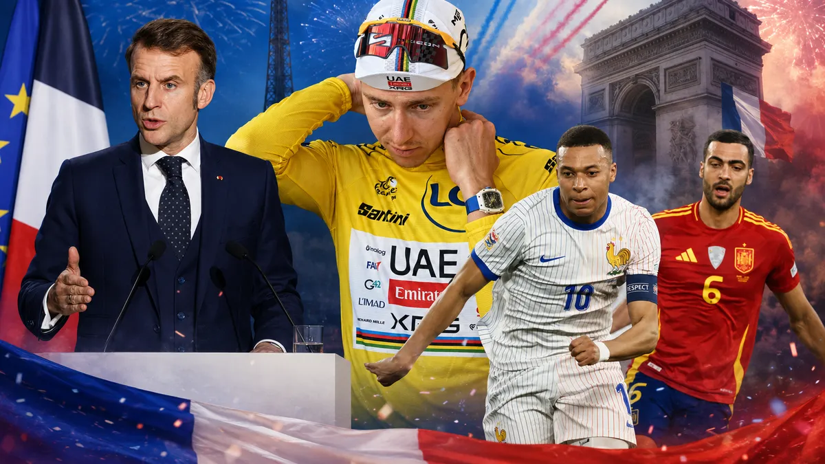 Francia vive un 14 de julio de ensueño con Tour, Mundial y fiesta nacional