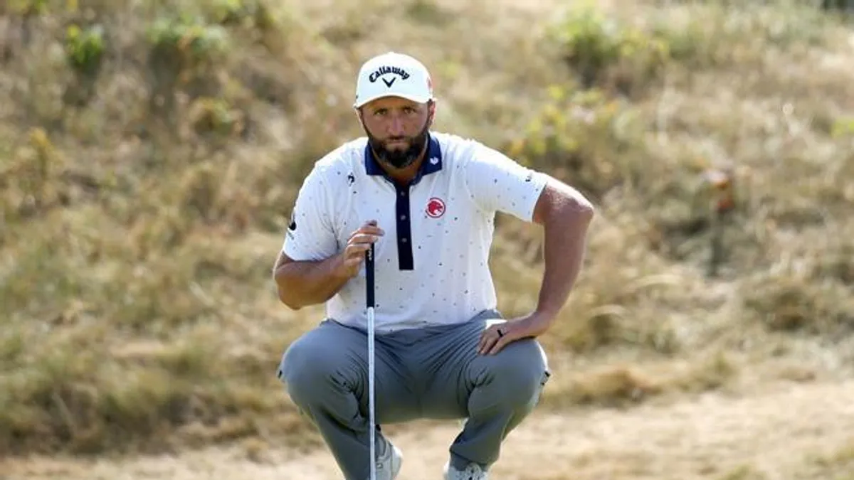 Jon Rahm, satisfecho con su inicio en el Open Championship: "He jugado bien y ordenado"