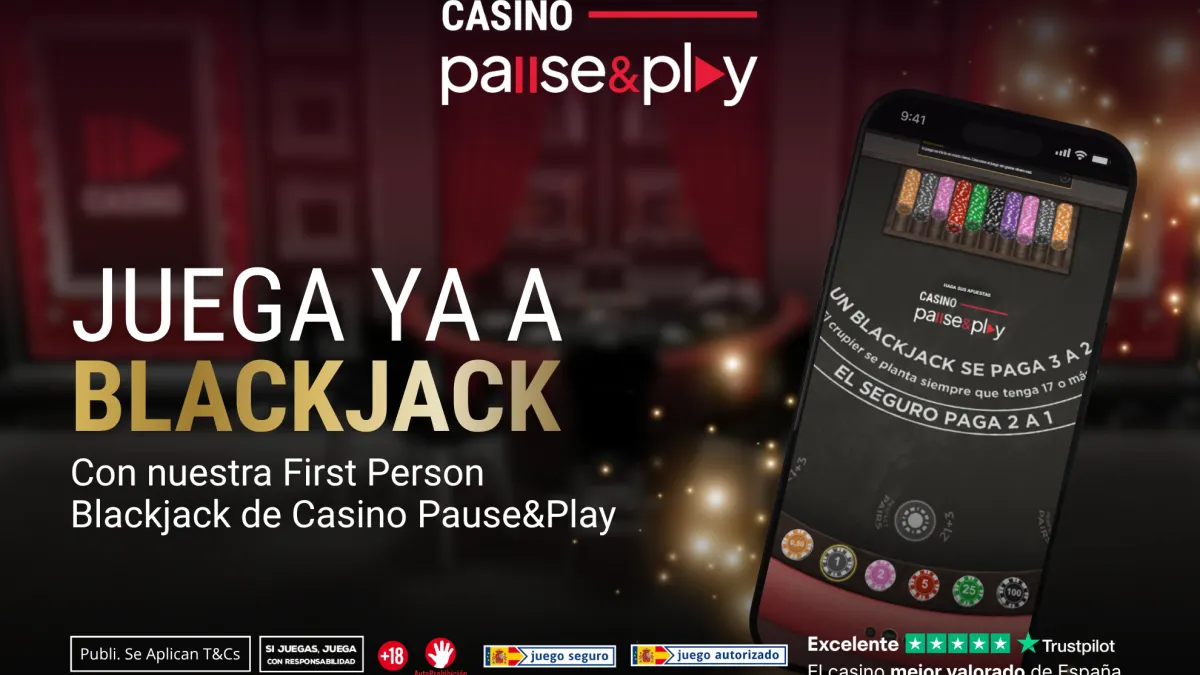 Pause and Play Revoluciona el Blackjack con Su Versión en Primera Persona