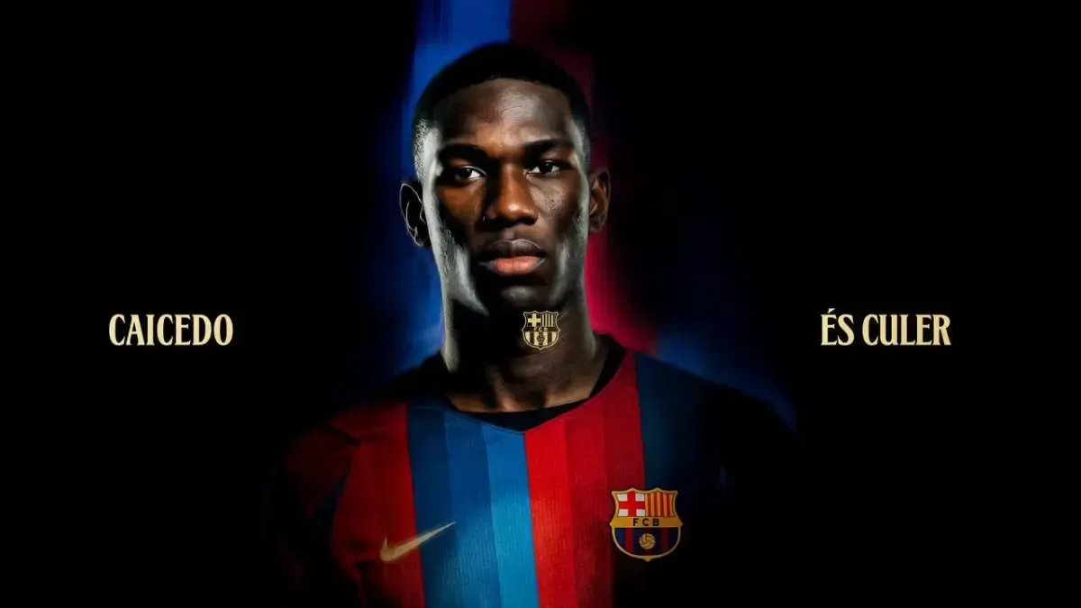 El Barça Atlètic recluta al joven talento ecuatoriano Josué Caicedo