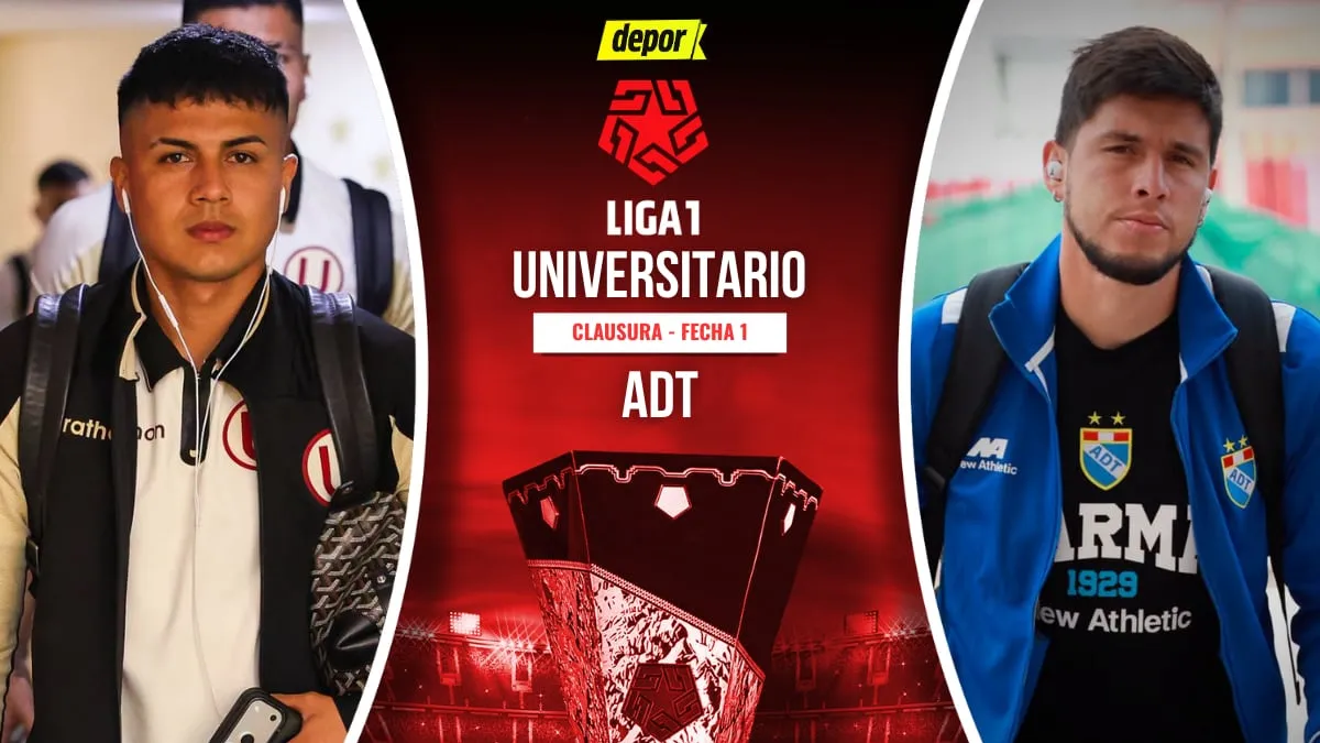 Universitario vs. ADT: Dónde seguir el partido EN VIVO por la Liga 1
