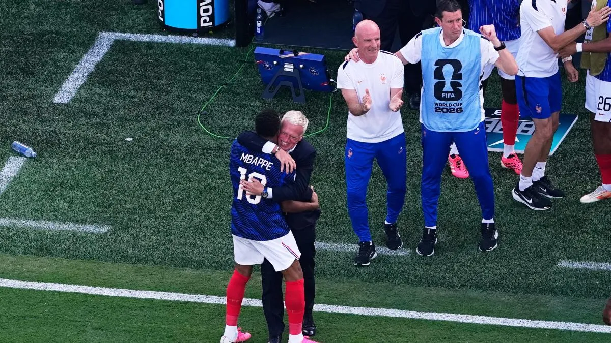 Mbappé se despide de Deschamps con un mensaje enigmático