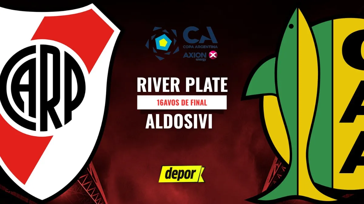 River Plate y Aldosivi se enfrentan en la Copa Argentina: dónde ver el partido