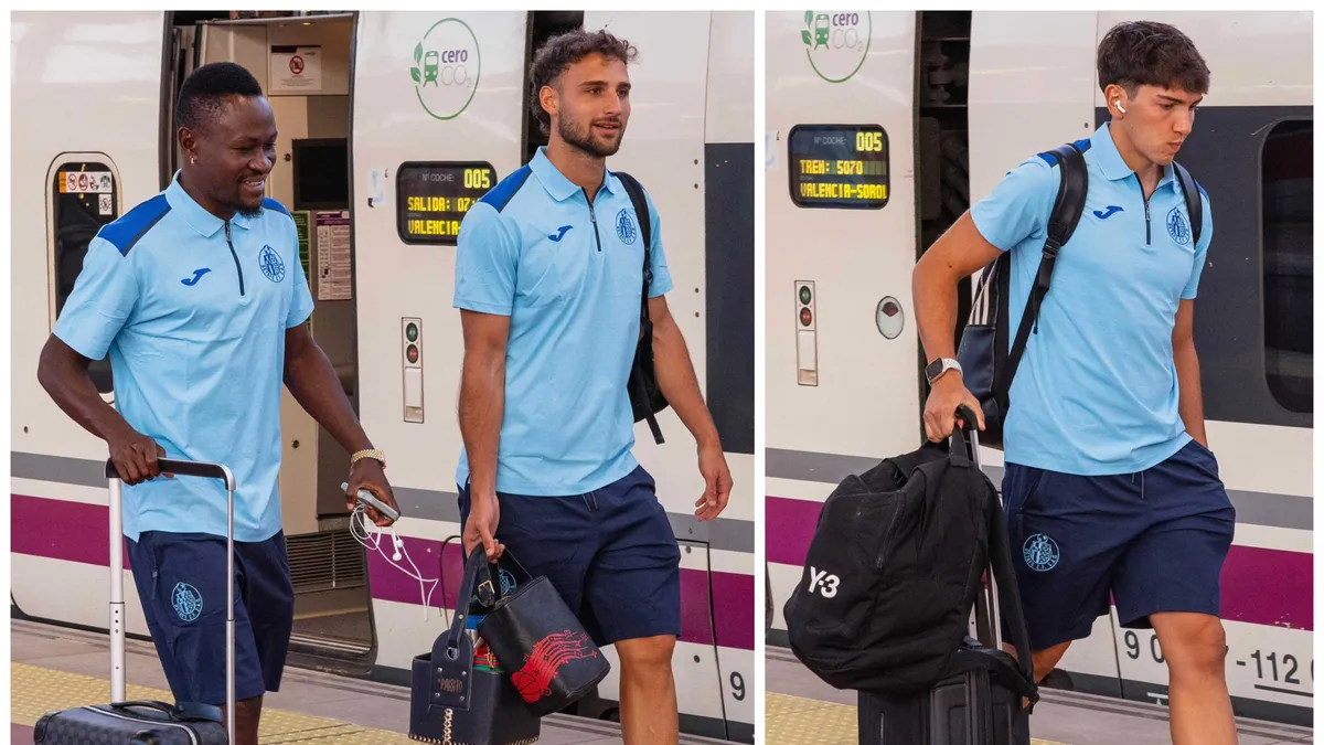 El Getafe inicia su preparación en Oliva