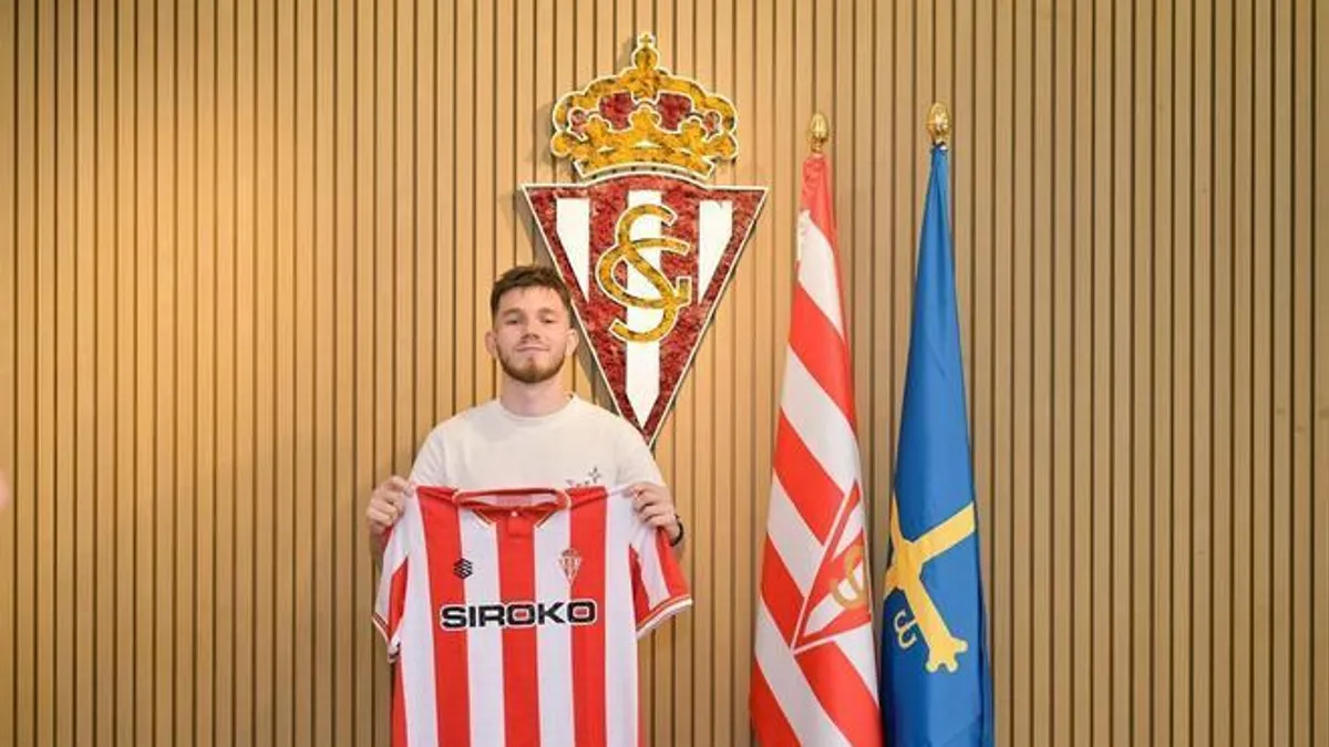 Nikita Iosifov, flamante fichaje del Sporting: "Esperamos ascender a Primera"