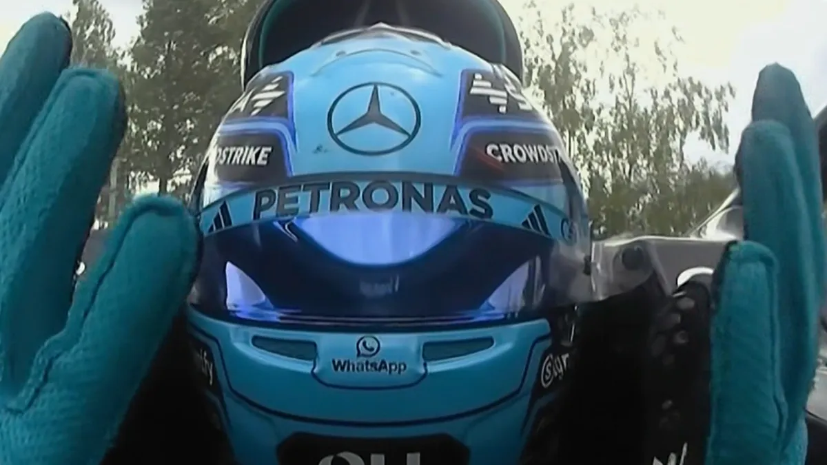 Accidente en Spa: Hamilton y Russell chocan al inicio del GP