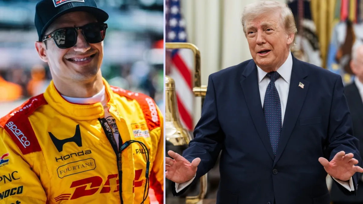 Álex Palou, recibido en la Casa Blanca por Donald Trump