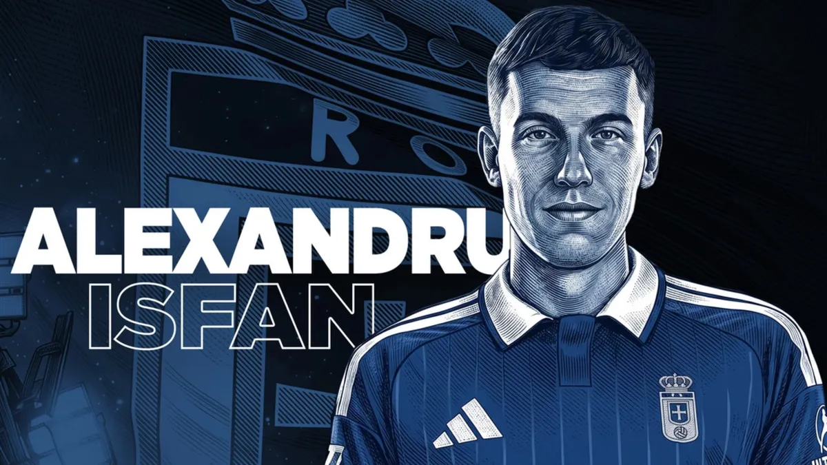 El Real Oviedo ficha al delantero rumano Alexandru Isfan