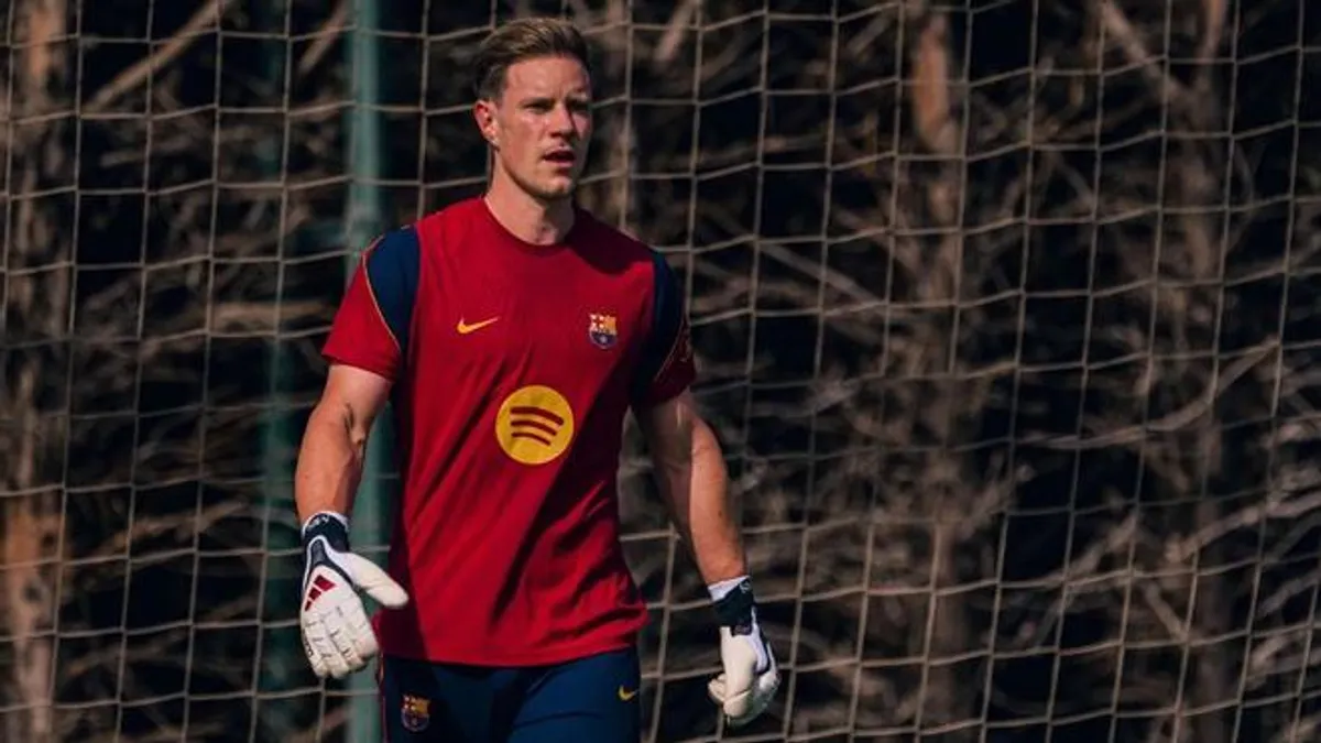Ter Stegen, en espera de su cesión al Ajax mientras el Barça prepara la pretemporada