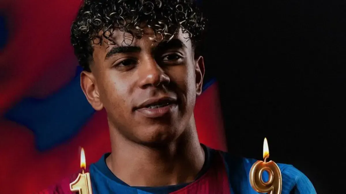 El FC Barcelona celebra el 19º cumpleaños de Lamine Yamal