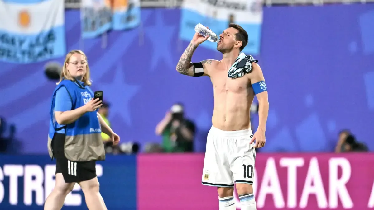 La anhelada primera vez de Messi ante Inglaterra