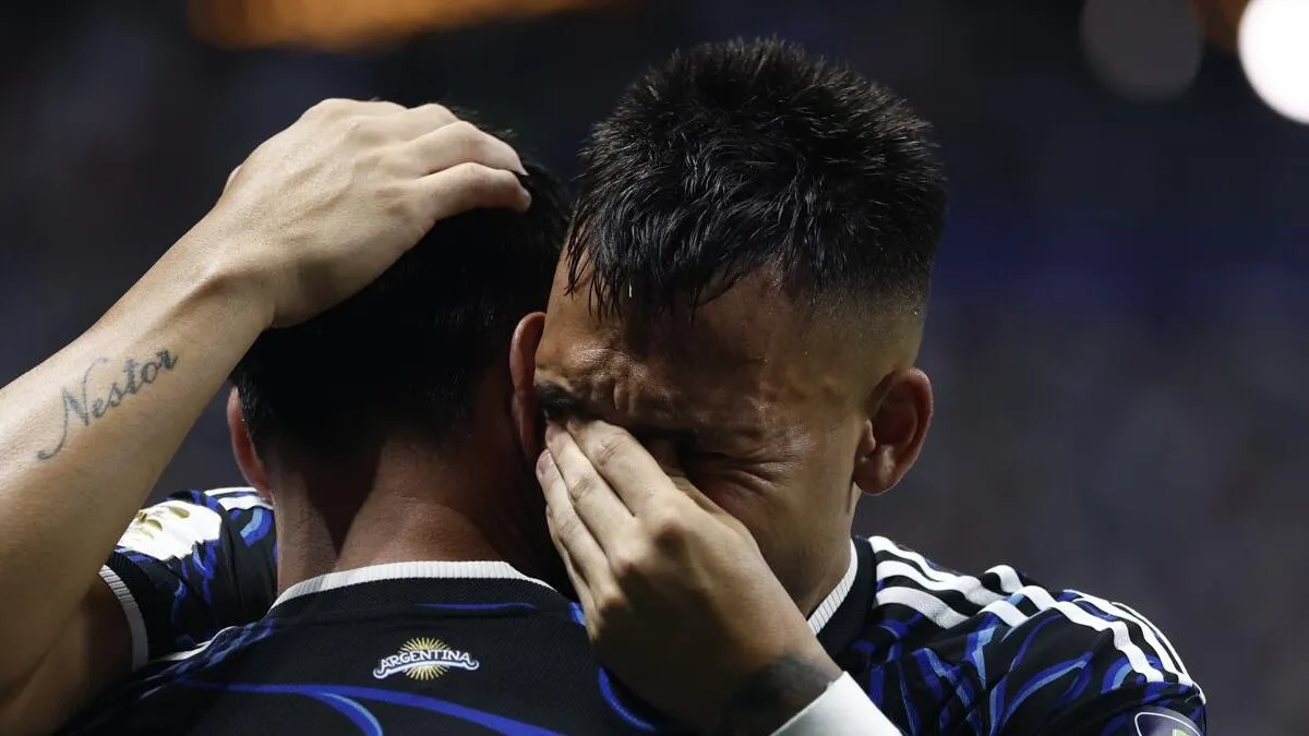 Argentina remonta a Inglaterra con gol agónico de Lautaro Martínez; Messi orquestó la remontada